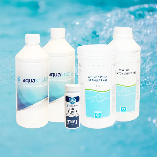 Hovedbilde AquaKristal - komplett pakke - klorfri