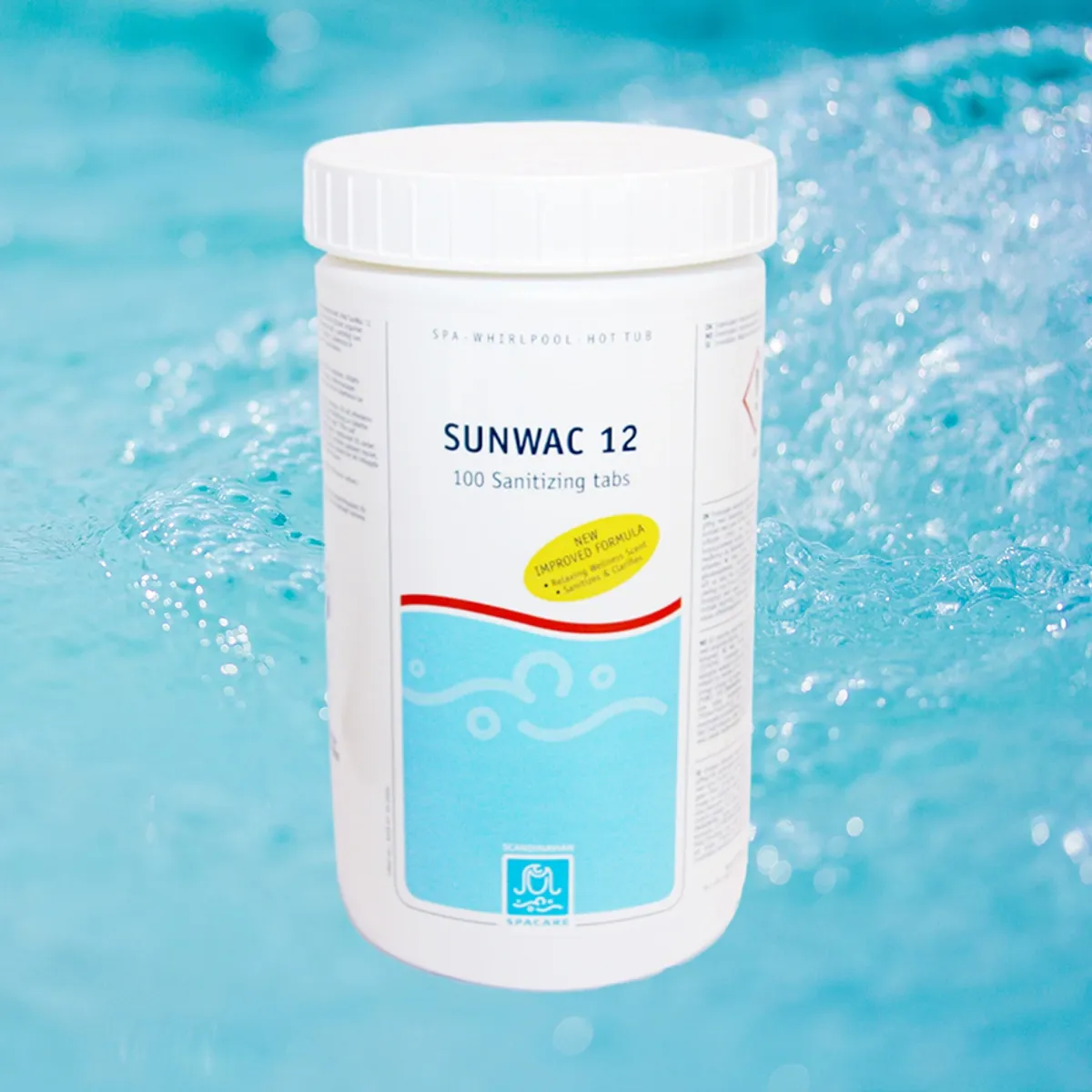 Scandinavian SpaCare SunWac 12 (100 tabs)