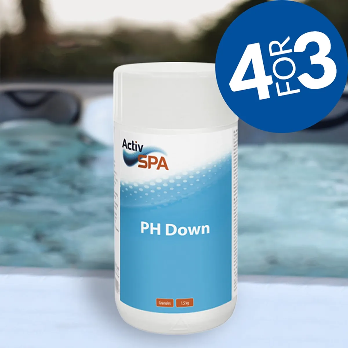 ActivSPA PH Down 1,5kg (granulat) - 4pk