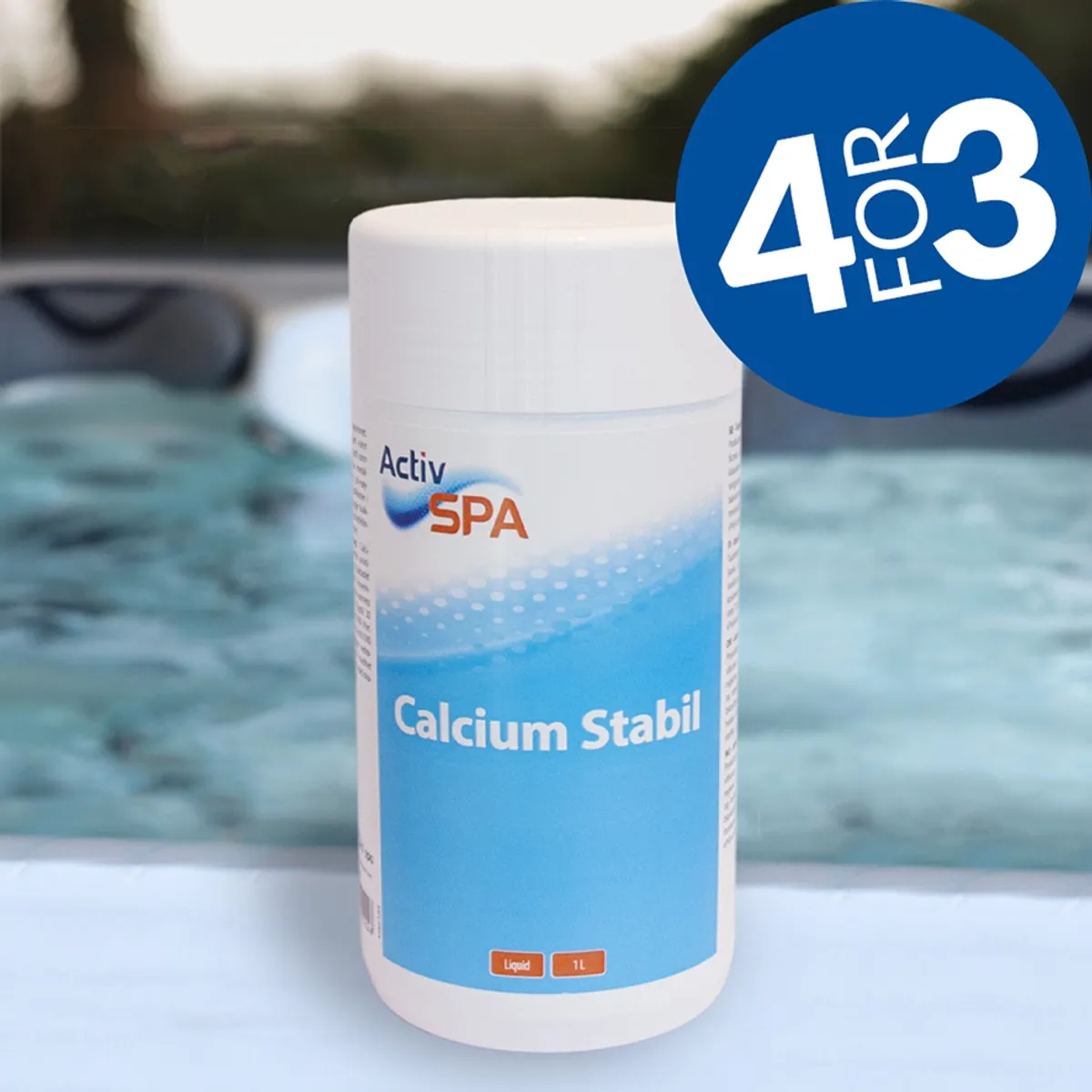 ActivSPA Calcium Stabil, 1 ltr. - 4pk