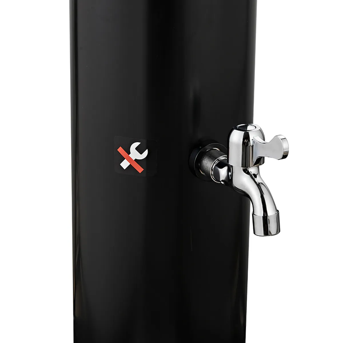 Badnor Sandhamn utedusj, 38 liter, soloppvarmet