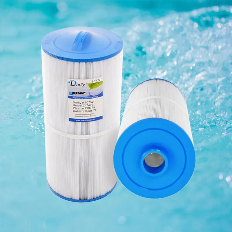 Spa filter 75 sq. ft. u/ gjenger, vaskbart (Caldera)