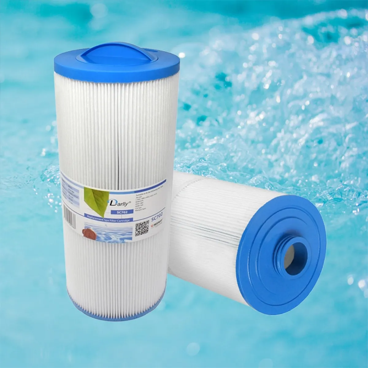Spa filter 60 sq. ft. grovgjenget, vaskbart (SC702)