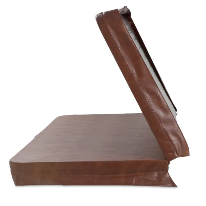 Hovedbilde Lokk til spabad - BRUN - 210x210cm (avrundede hjørner)