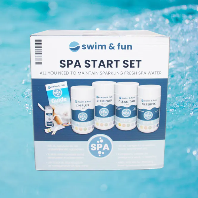 Hovedbilde S&F Spa Startsett (5 deler + guide)