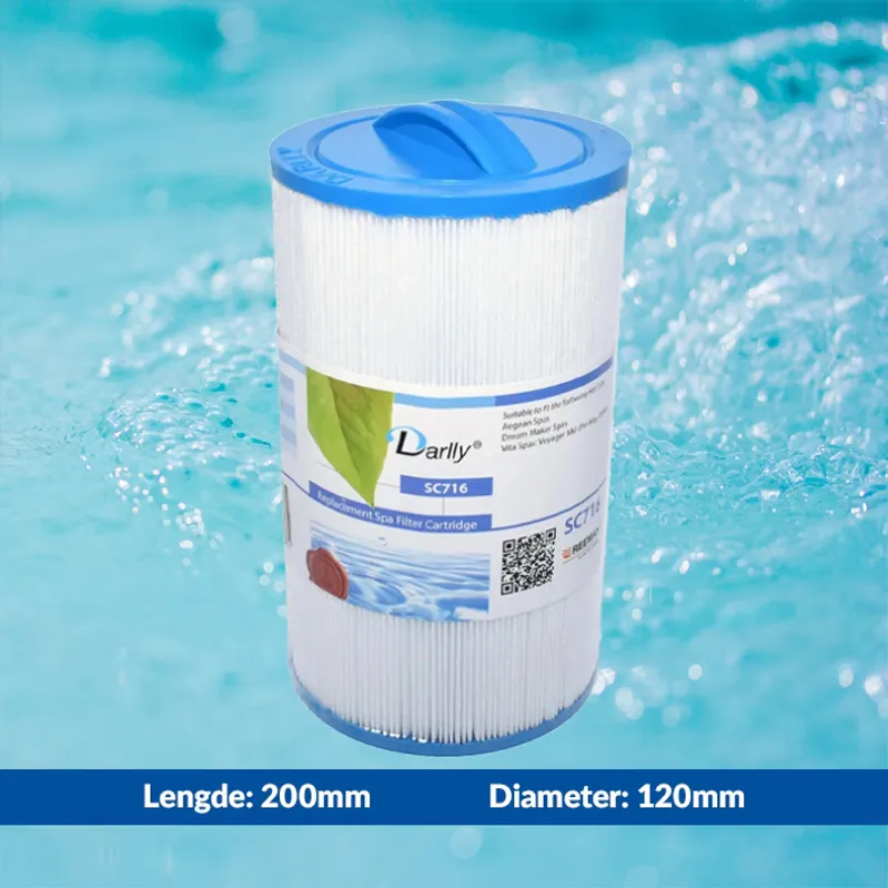 Spa filter 25 sq. ft. fingjenget, vaskbart (VITA / DREAMMAKER)